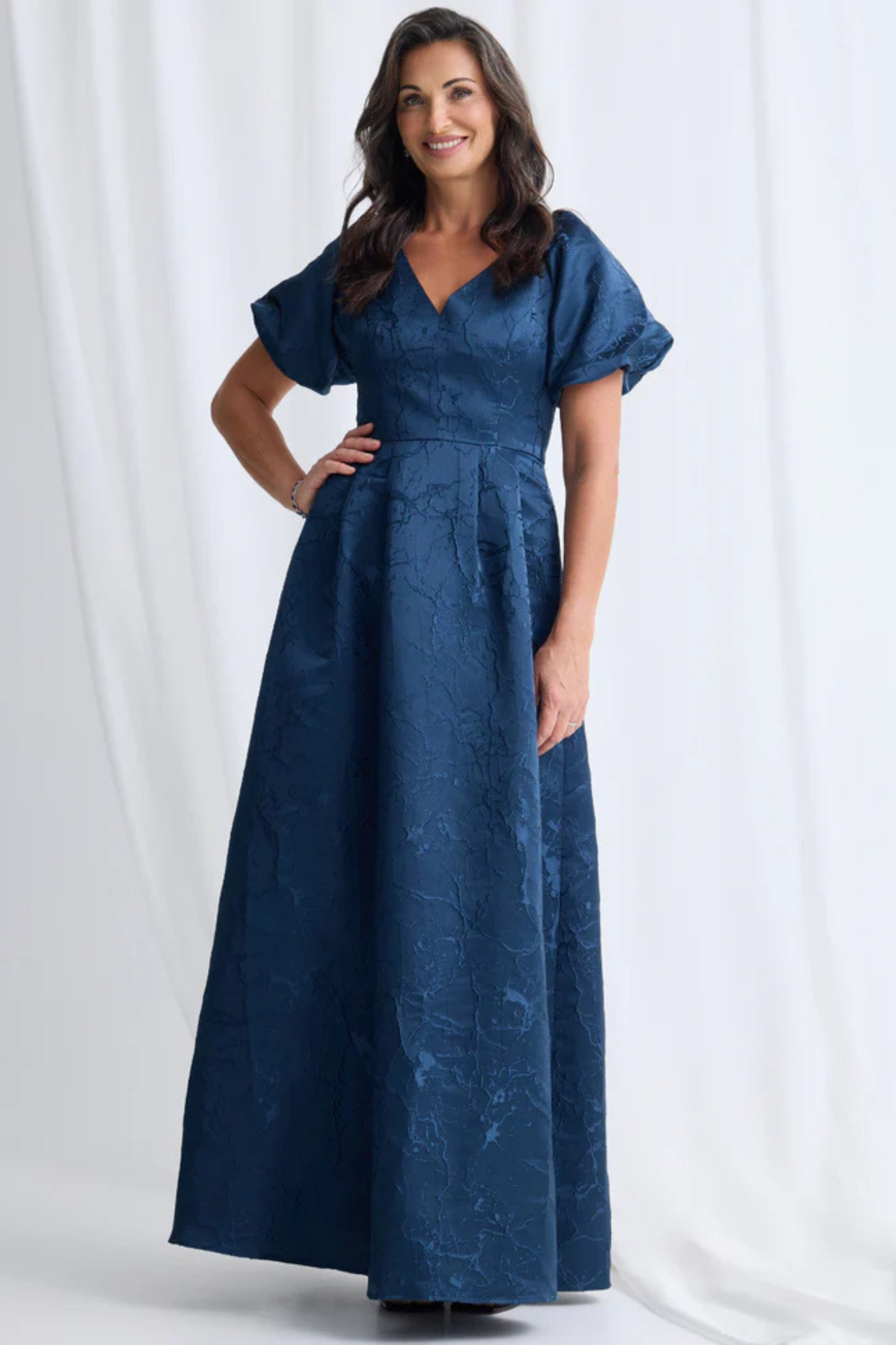 Sophia Puff Sleeves Maxi