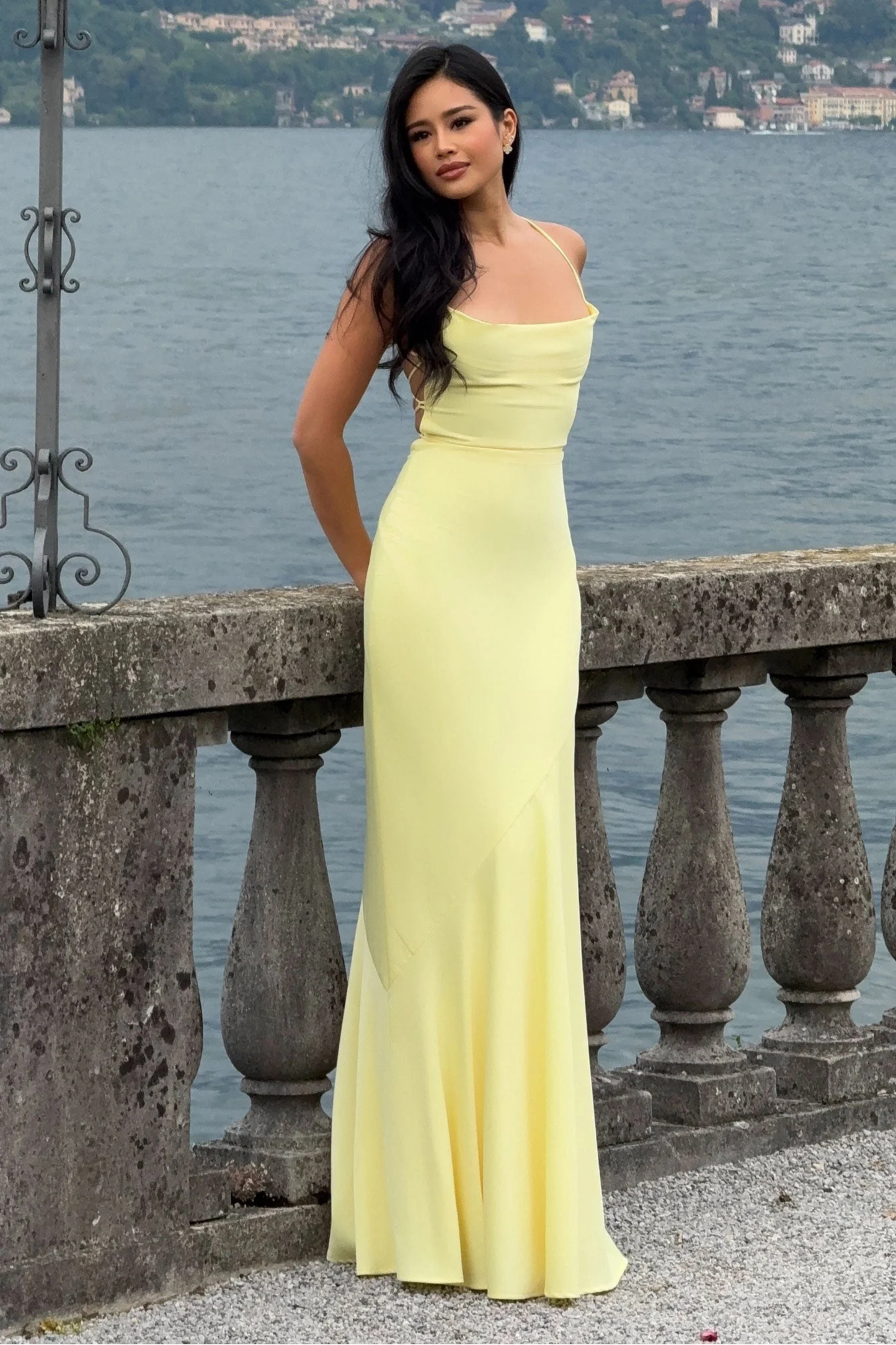 Entice Drape Gown