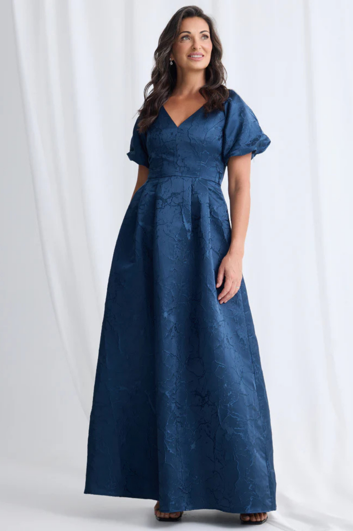 Sophia Puff Sleeves Maxi