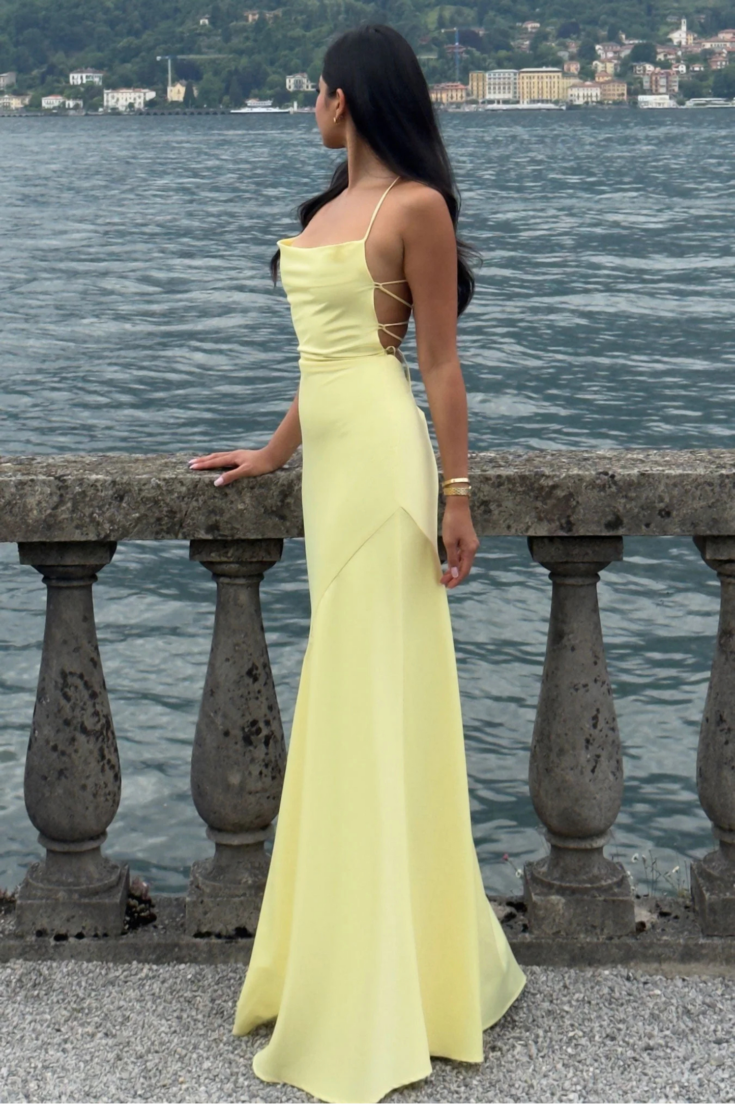 Entice Drape Gown