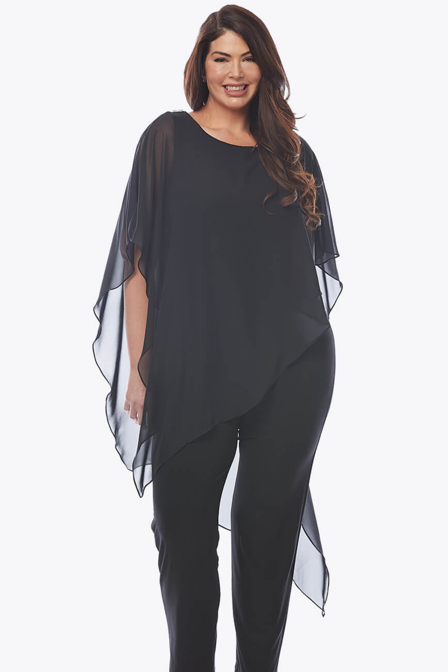 Layla Jones stretch jersey jumpsuit in midnight