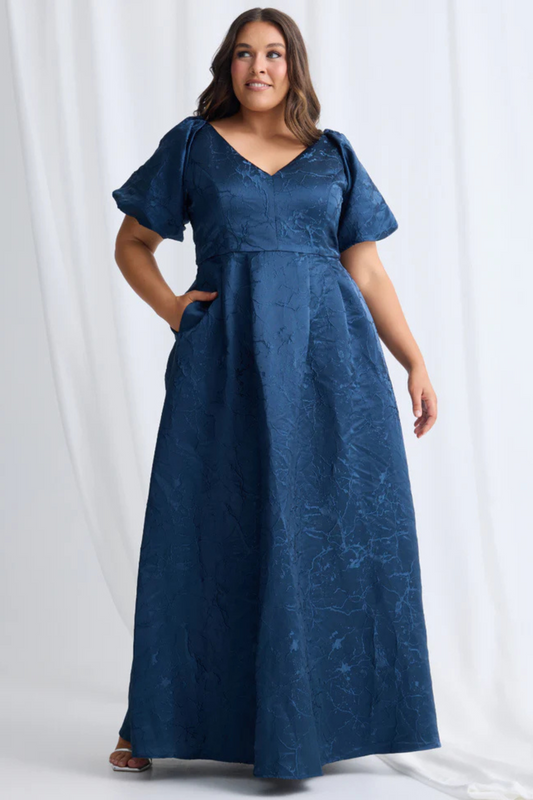 Sophia Puff Sleeves Maxi