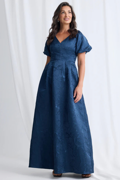 Sophia Puff Sleeves Maxi