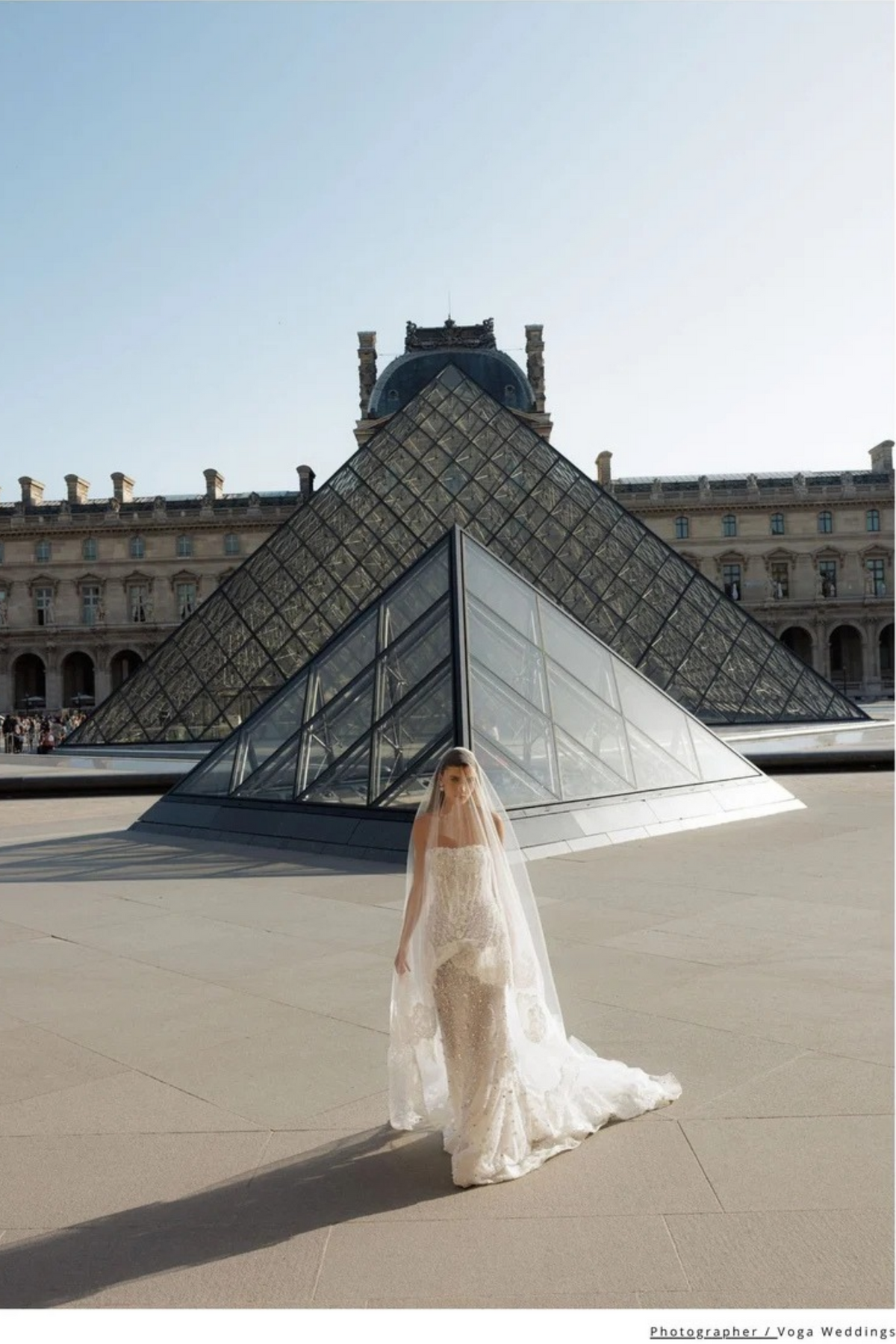 Lace Wedding Veil with Blusher - Coming Soon